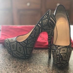 Christian Louboutin size 38.5